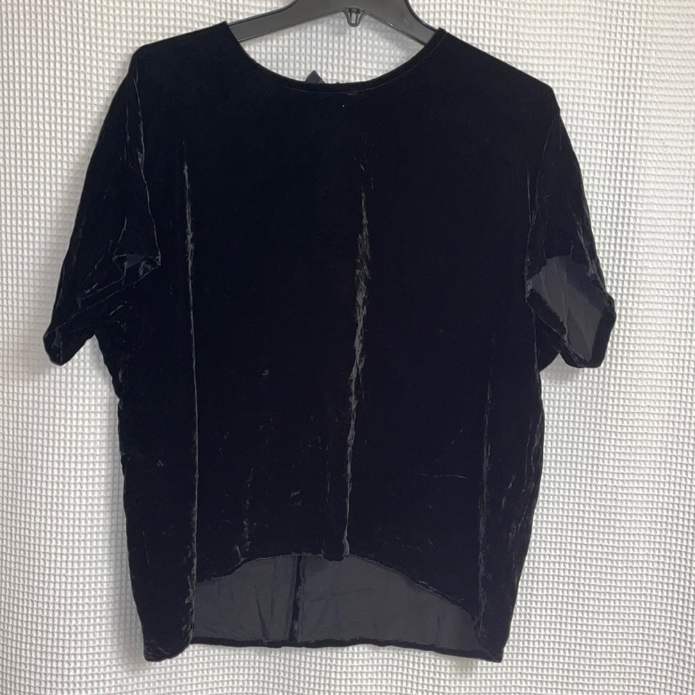 Madewell Velvet shirt